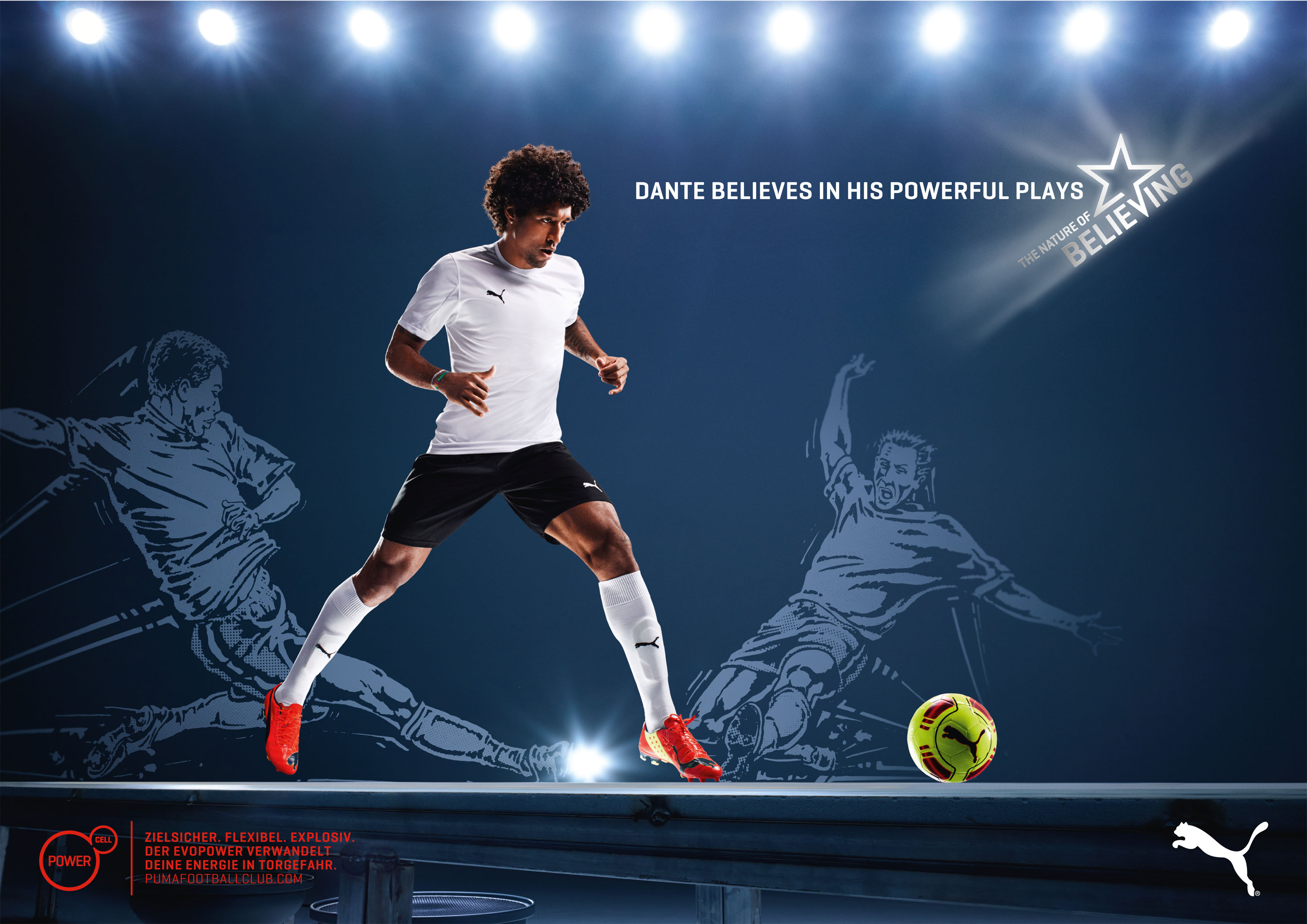 Dante Bonfim, soccer, Detlef Schneider Photography, Puma Campaign, Deichmann